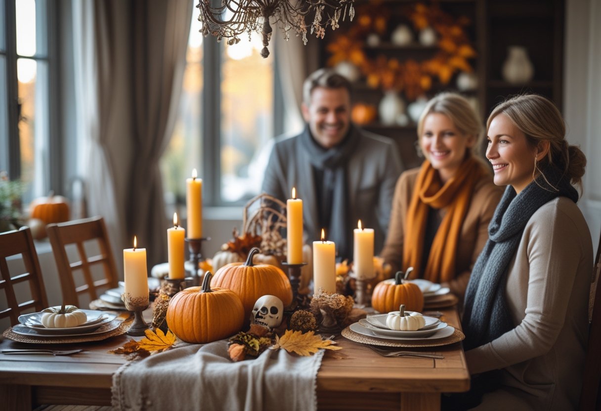 Saadan skaber du den perfekte halloween stemning omkring spisebordet