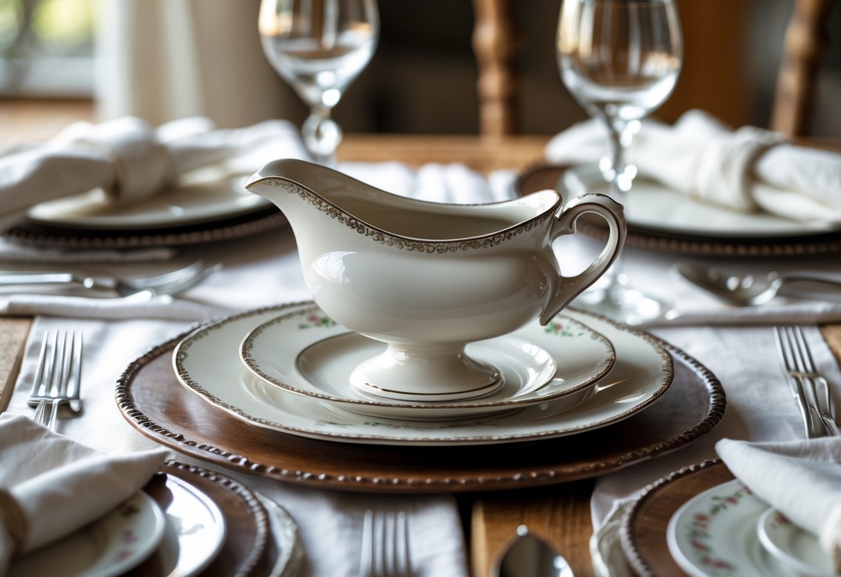 Saadan skaber du den perfekte borddaekning med en sovseskaal i keramik